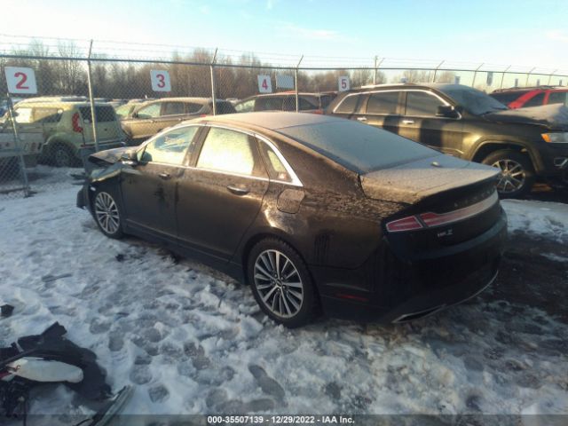 3LN6L5KU5JR607250 Lincoln Mkz Hybrid Premiere