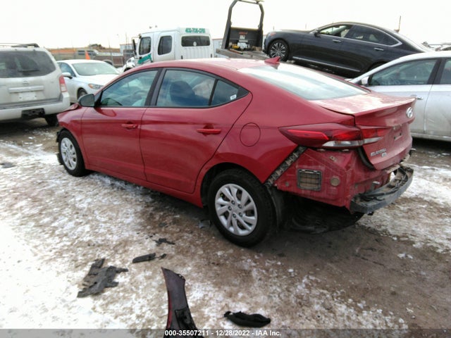 2017 HYUNDAI ELANTRA SE VIN: 5NPD74LF4HH192204