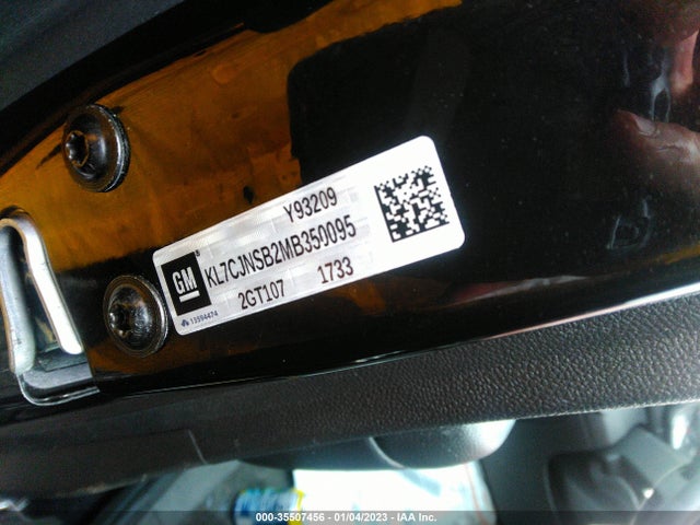 2021 Chevrolet Trax, VIN: KL7CJNSB2MB350095