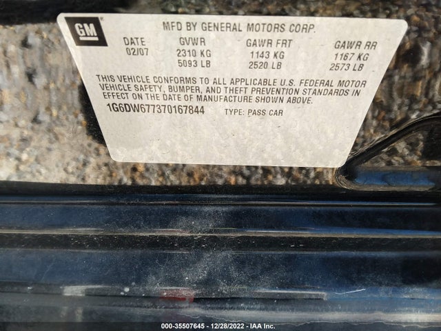 Cadillac STS 2007 1G6DW677370167844 Image 10