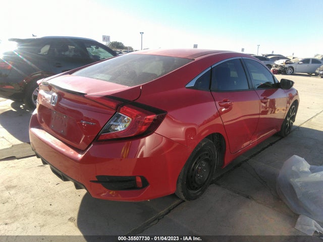 2020 HONDA CIVIC SEDAN SPORT VIN: 2HGFC2F81LH527427