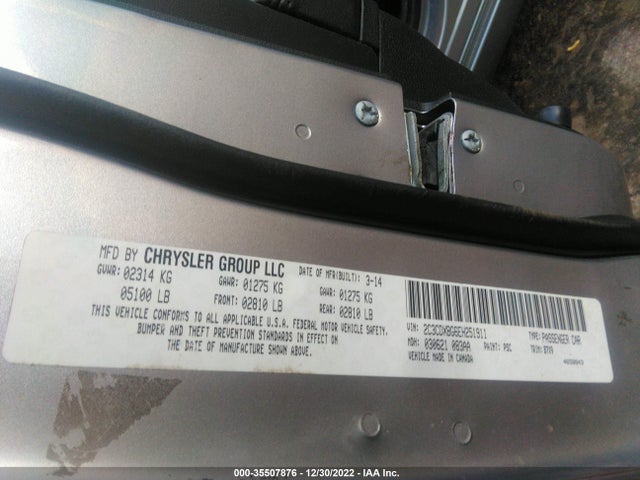Dodge Charger 2014 2C3CDXBG6EH251911 Image 9