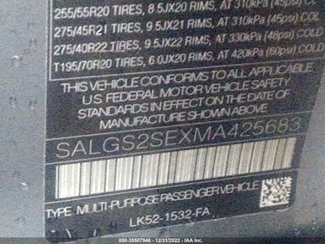 SALGS2SEXMA425683 Land Rover Range Rover P525 Westminster