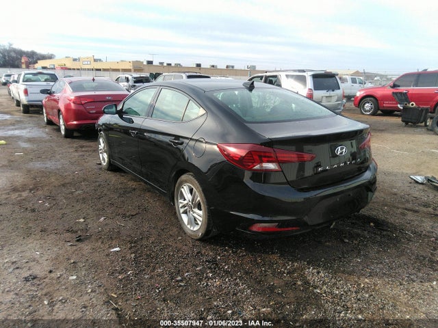 2019 HYUNDAI ELANTRA SEL VIN: KMHD84LF2KU746300