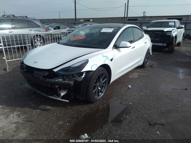 Tesla Model 3 Long Range 2021 5YJ3E1EB8MF979420 Image 2