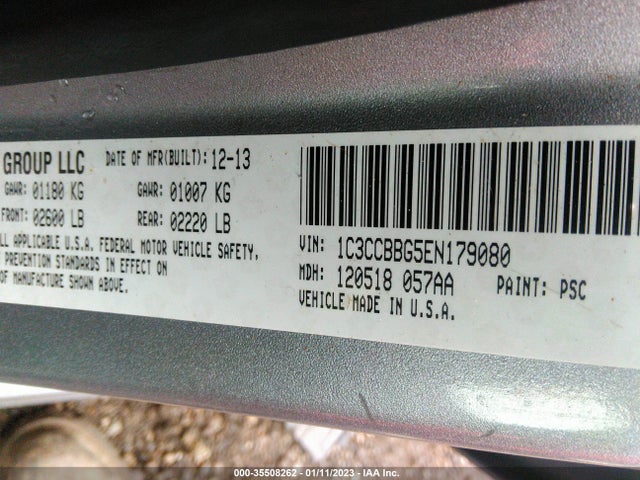 1C3CCBBG5EN179080 Chrysler 200 Touring