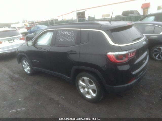 2018 JEEP COMPASS LATITUDE VIN: 3C4NJCBB1JT468732