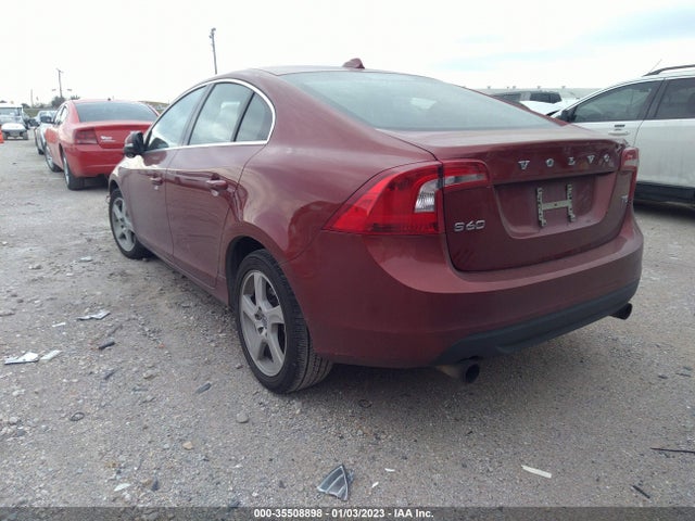 2013 VOLVO S60 T5 VIN: YV1612FS7D2194798
