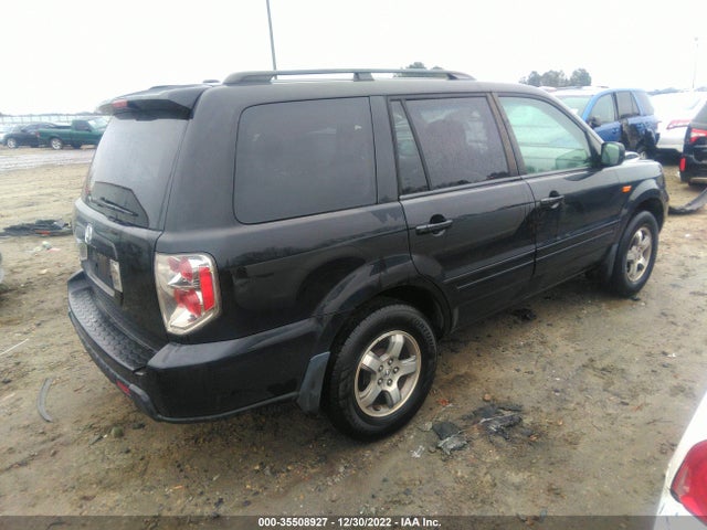 2006 HONDA PILOT EX-L WITH RES VIN: 5FNYF28686B010873