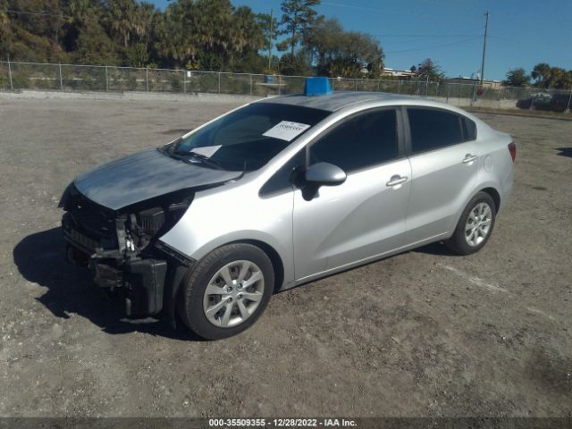 KNADM4A35E6376989 KIA RIO LX