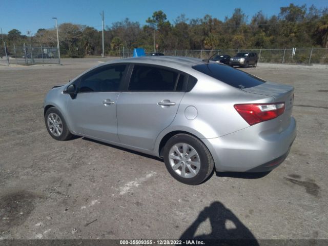 KNADM4A35E6376989 KIA RIO LX