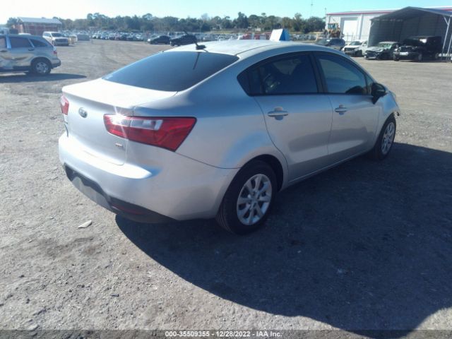 KNADM4A35E6376989 KIA RIO LX