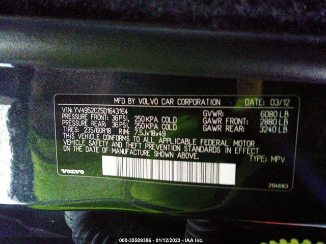 Volvo XC90 2013 YV4952CZ5D1643164 Image 10