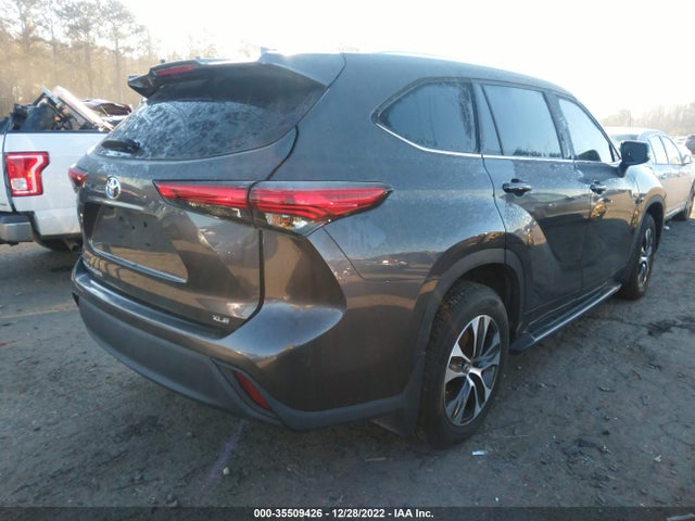 2021 TOYOTA HIGHLANDER XLE VIN: 5TDGZRAH5MS514863