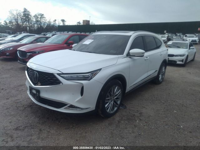 5J8YE1H89NL016208 Acura Mdx W/advance Package