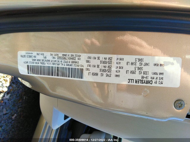 2009 DODGE GRAND CARAVAN SXT VIN: 2D8HN54179R555665