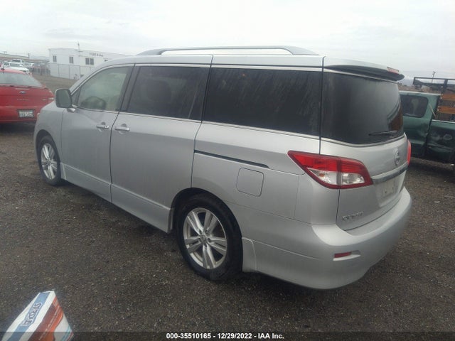 2013 NISSAN QUEST SL VIN: JN8AE2KPXD9070302