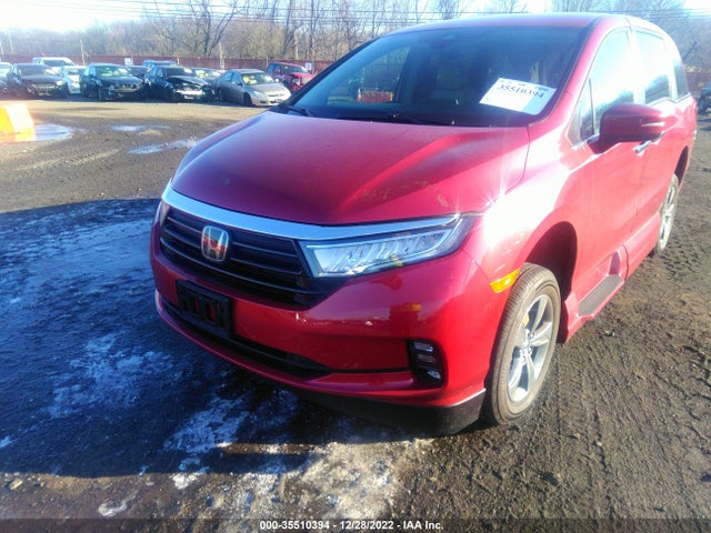 2022 HONDA ODYSSEY EX VIN: 5FNRL6H57NB003553