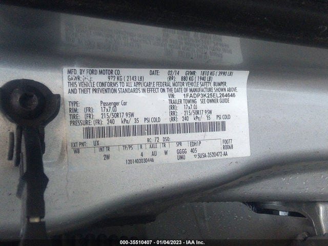 Ford FOCUS SE 2014 1FADP3K25EL264646 Image 11