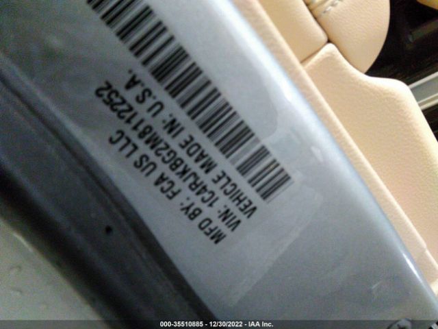 1C4RJKBG2M8112252 Jeep Grand Cherokee L Limited