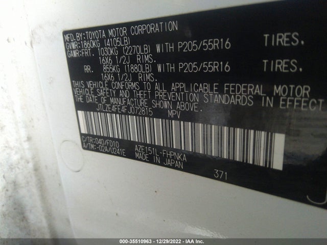 2015 Scion XB, VIN: JTLZE4FE4FJ072815