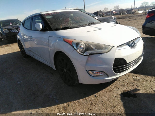 2012 HYUNDAI VELOSTER W/RED INT VIN: KMHTC6AD8CU051151