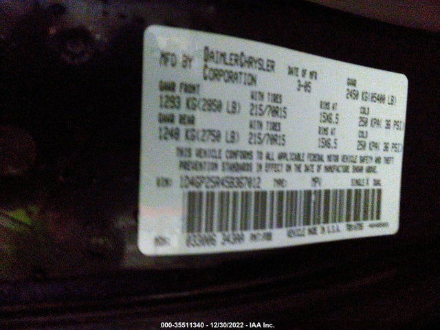 Dodge CARAVAN SE 2005 1D4GP25R45B367012 Image 11