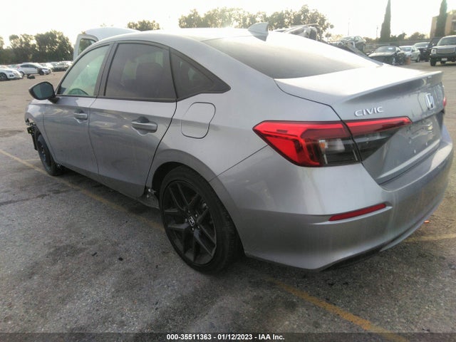 2022 HONDA CIVIC VIN: 2HGFE2F53NH538951