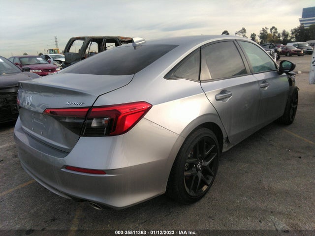 2022 HONDA CIVIC VIN: 2HGFE2F53NH538951