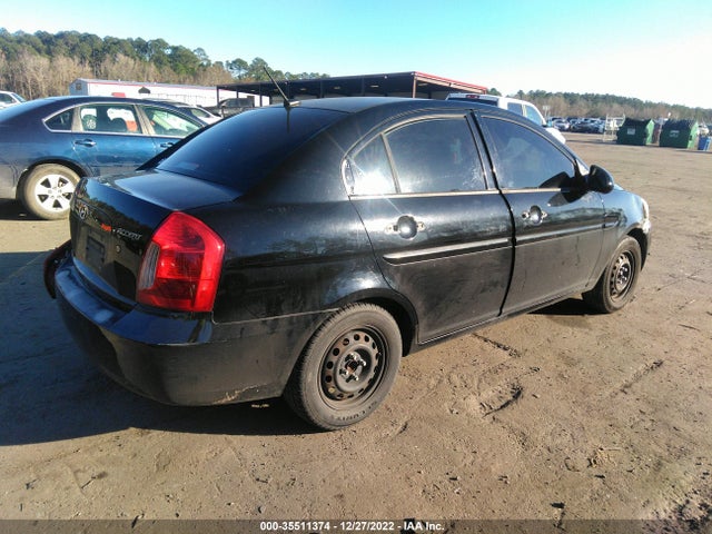 2008 HYUNDAI ACCENT GLS VIN: KMHCN46C18U279806