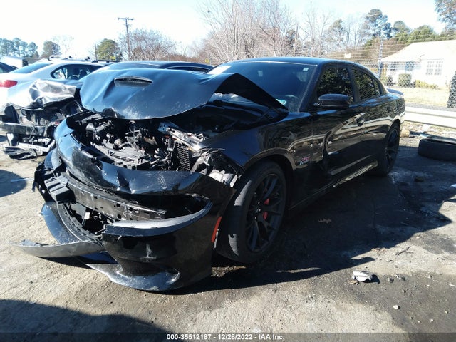 2019 DODGE CHARGER SCAT PACK VIN: 2C3CDXGJ4KH716542