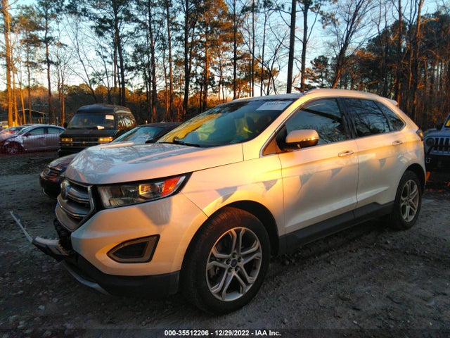 2016 FORD EDGE TITANIUM VIN: 2FMPK4K86GBB74341