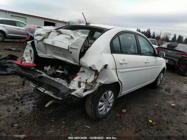 2011 HYUNDAI ACCENT GLS VIN: KMHCN4AC0BU586995