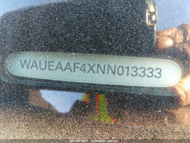 2022 Audi A4, VIN: WAUEAAF4XNN013333
