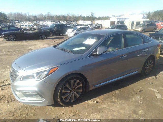 Hyundai Sonata 2.4l Sport 2015 5NPE34AF3FH145570 Image 2