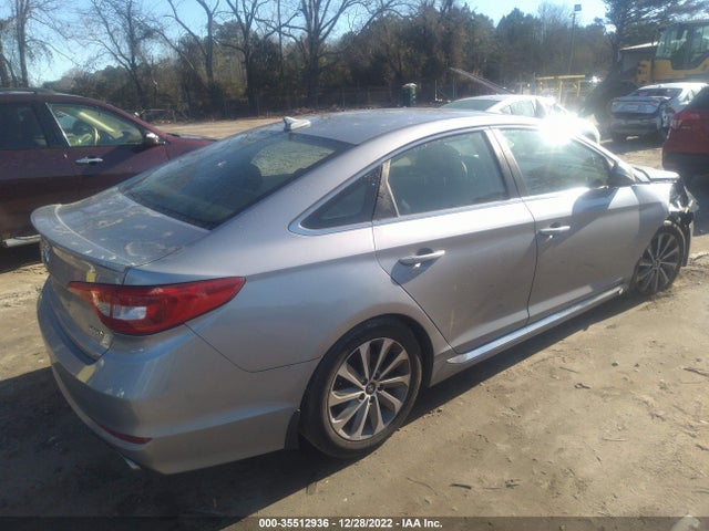 Hyundai Sonata 2.4l Sport 2015 5NPE34AF3FH145570 Image 4