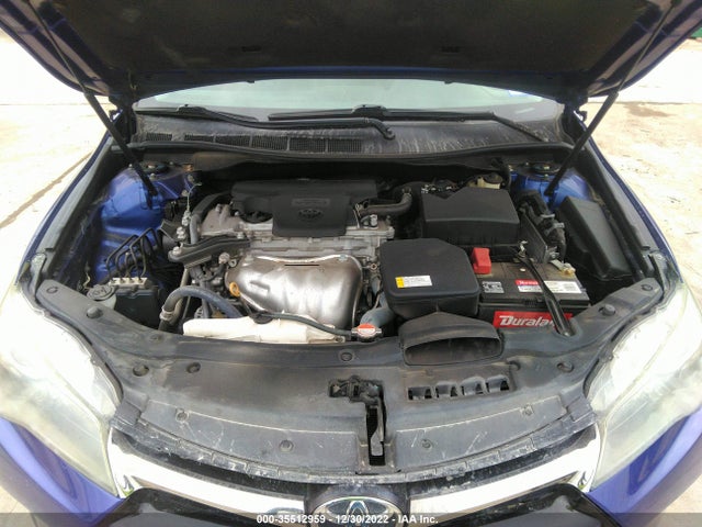 2016 TOYOTA CAMRY XLE/SE/LE/XSE VIN: 4T1BF1FK9GU589604