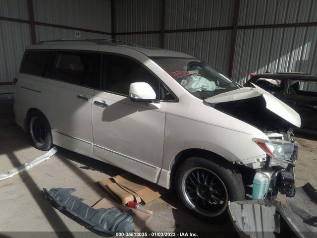2012 NISSAN QUEST SL VIN: JN8AE2KP7C9050636