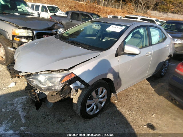 2016 TOYOTA COROLLA L/LE/S/S PLUS/LE PLUS VIN: 2T1BURHE7GC604534
