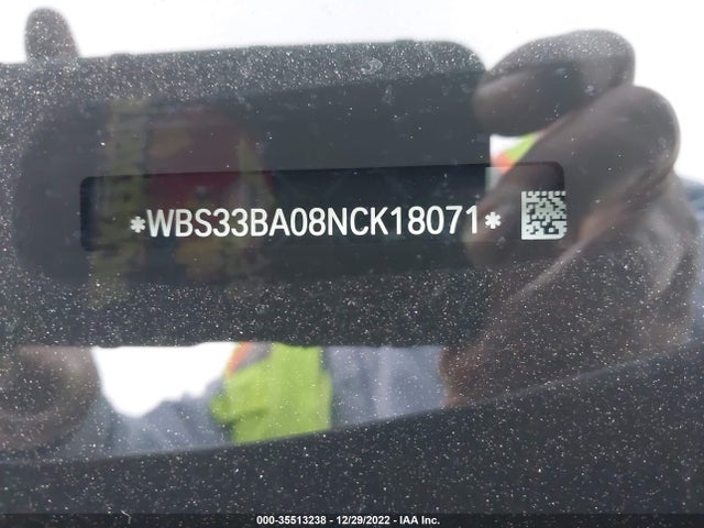 2022 BMW M4, VIN: WBS33BA08NCK18071