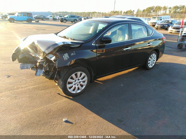 2014 NISSAN SENTRA SV VIN: 1N4AB7AP5EN854789