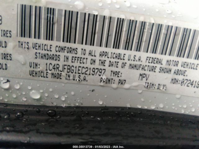 1C4RJFBG1EC219797 Jeep Grand Cherokee Limited