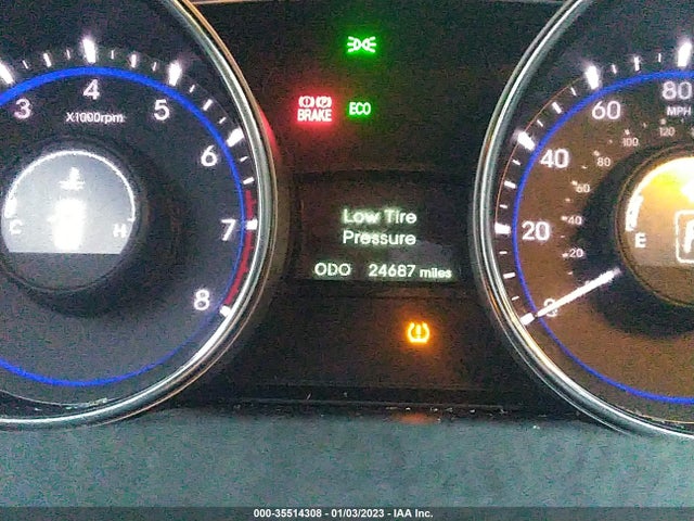 2013 HYUNDAI SONATA SE VIN: 5NPEC4AC3DH801544