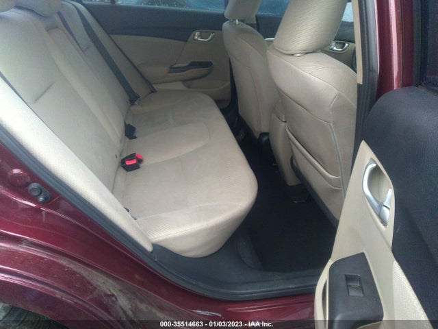 2013 HONDA CIVIC SDN EX VIN: 19XFB2F80DE220555