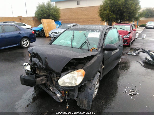 2007 HYUNDAI ACCENT SE VIN: KMHCN36C37U026561
