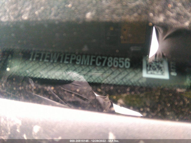 2021 FORD F150 VIN: 1FTEW1EP9MFC78656