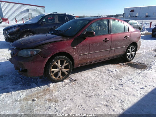 2008 MAZDA MAZDA3 I TOURING VALUE VIN: JM1BK32F081172539