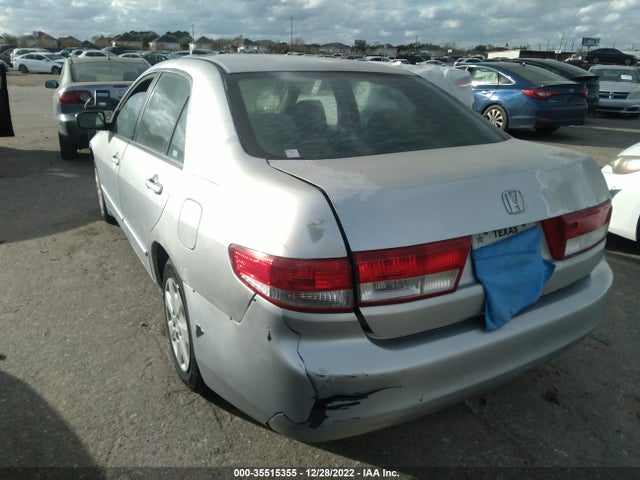 2003 HONDA ACCORD SDN LX VIN: 3HGCM56373G701412