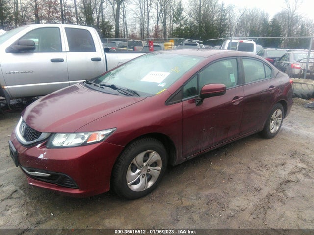 Honda Civic Sedan Lx 2015 19XFB2F58FE249746 Image 2