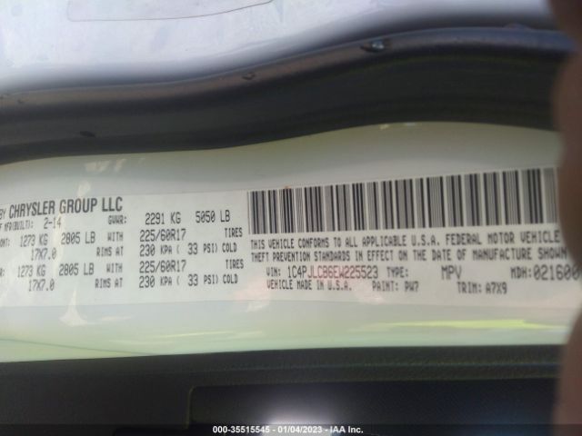 1C4PJLCB6EW225523 Jeep Cherokee Latitude